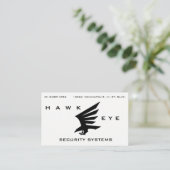 セキュリティシステムの名刺 名刺 (スタンド正面)