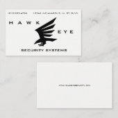 セキュリティシステムの名刺 名刺 (正面/裏面)