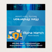 セキュリティチーム | サイバーコーディング | 技術 名刺 (外部フラット)