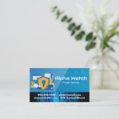 セキュリティチーム | サイバーコーディング | 技術 名刺 (スタンド正面)