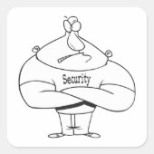 セキュリティバウンサー スクエアシール (正面)