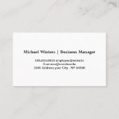 セキュリティパッドロックシールド | 技術背景 名刺 (裏面)