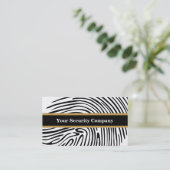 セキュリティビジネスカード 名刺 (スタンド正面)