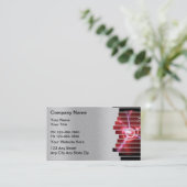 セキュリティビジネスカード 名刺 (スタンド正面)