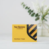 セキュリティビジネスカード 名刺 (スタンド正面)