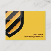 セキュリティビジネスカード 名刺 (裏面)