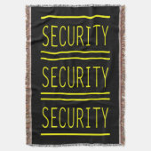 セキュリティブランケット スローブランケット (正面縦)