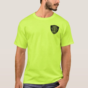 セキュリティヘブライ6:19黄色 Tシャツ