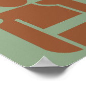 セキュリティポップ・アートのアート ポスター (角)