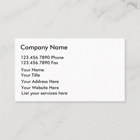 セキュリティ名刺 名刺 (裏面)