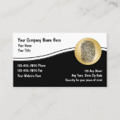 セキュリティ名刺 名刺 (正面)