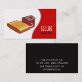 セキュリティ名刺 名刺 (正面/裏面)