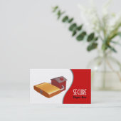 セキュリティ名刺 名刺 (スタンド正面)