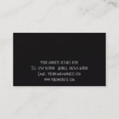 セキュリティ名刺 名刺 (裏面)