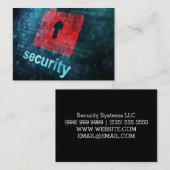 セキュリティ名刺 名刺 (正面/裏面)