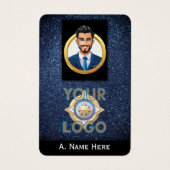 セキュリティ法執行技術専門家ブルーグリッター (正面)