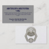 セキュリティ・サービス株式会社の接触: blaのblaのbla bl… 名刺 (正面/裏面)