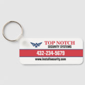 セキュリティ・システム キーホルダー (裏面)