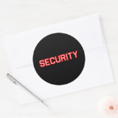 セキュリティ ラウンドシール (封筒)