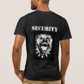 セキュリティTシャツ Tシャツ (裏面)