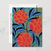 セギーのアールデコ#2でEmporio Moffa ポストカード (正面/裏面)