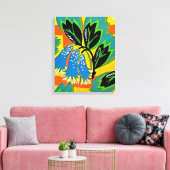 セギーのアールデコ#8でEmporio Moffa キャンバスプリント (インサイチュ (リビング))