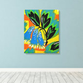 セギーのアールデコ#8でEmporio Moffa キャンバスプリント (インサイチュ (ウッドフロア))