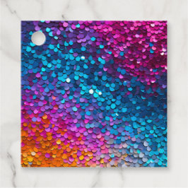 セクイカラフルンアートギフトラベル フェイバータグ