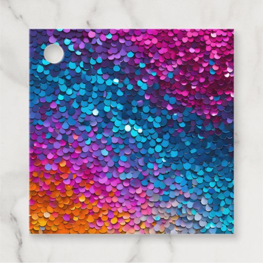 セクイカラフルンアートギフトラベル フェイバータグ (正面)