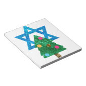 セクインクリストムカハヌカー ノートパッド (アングル)