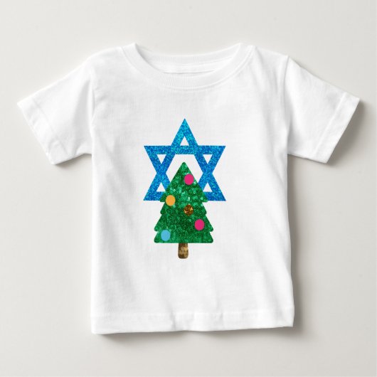 セクインクリストムカハヌカー ベビーTシャツ (正面)