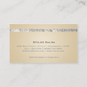 セクイングラムタンベージュグリジーの名刺 名刺 (裏面)