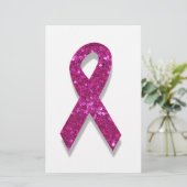 セクインピンク乳がん認識度 便箋 (スタンド正面)