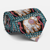 セクイン象メンズネックタイ ネクタイ (ロール)