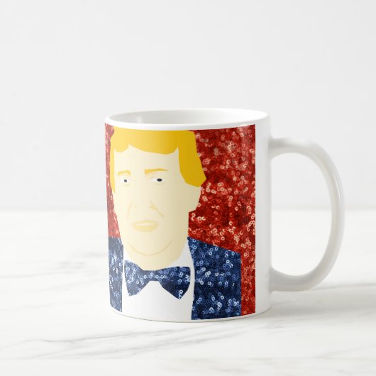 セクイン・ドナルド・トランプ コーヒーマグカップ (右)