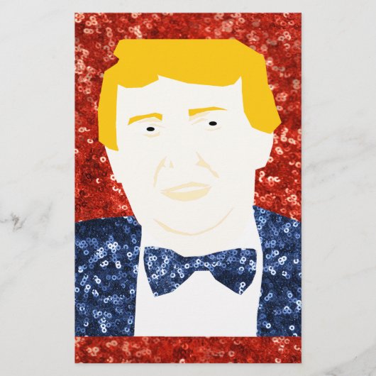 セクイン・ドナルド・トランプ 便箋 (正面)