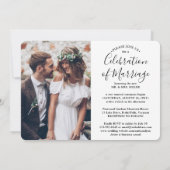 セクエル ウェディング 4 フォト コラージュ ウィー ドゥ パート 2 招待状 (裏面)