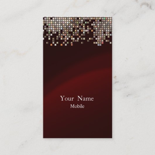 セクエレガントシンズマルーン 名刺 (正面)