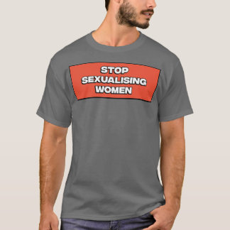セクシストップアリング女性1 Tシャツ