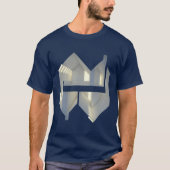 セクション反射01の建築の概念の芸術 Tシャツ (正面)