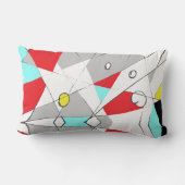 "セクション1+2"両面グラフィックアクセント枕 ランバークッション (裏面)