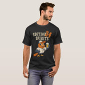 セクション34 スピリッツ 野球 アート Tシャツ (正面フル)