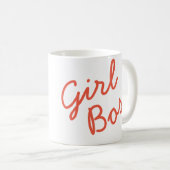 セクシーで刃の鋭い女の子のボスのマグ コーヒーマグカップ (正面右)