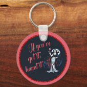 セクシーなもし吸血鬼だ得よ、聞け キーホルダー (裏面)