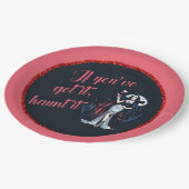 セクシーなもし吸血鬼だ得よ、聞け ペーパープレート (アングル)