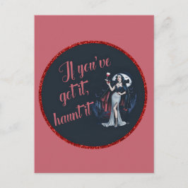 セクシーなもし吸血鬼だ得よ、聞け ポストカード