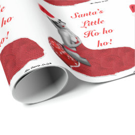 セクシーなサンタピンナップガールクリスマスフェスティバルの贈り物包み ラッピングペーパー