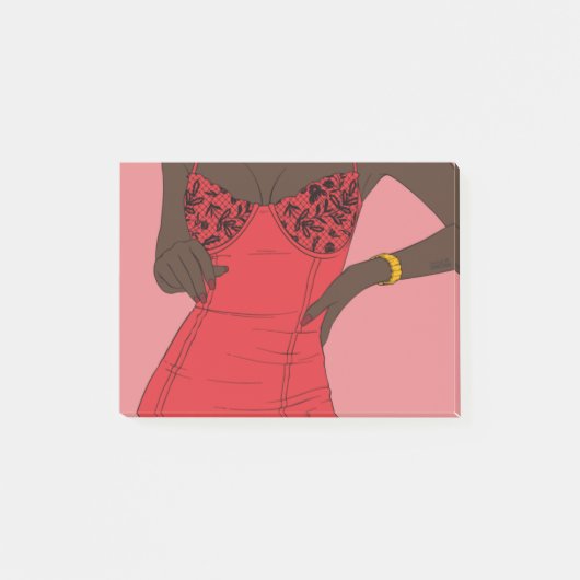 セクシーなバラ愛//コインとつながり ポストイット (正面)