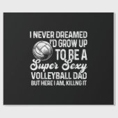 セクシーなバレーボールをするなんて夢にも思わなかった ラッピングペーパー (フラット)