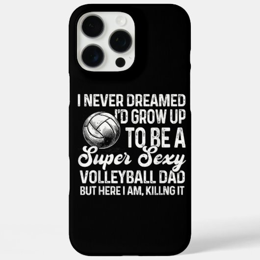 セクシーなバレーボールをするなんて夢にも思わなかった Case-Mate iPhoneケース (裏面)